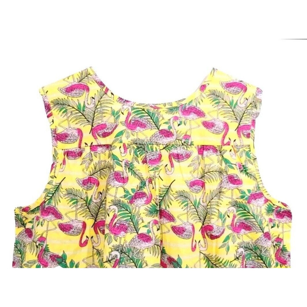 Anthony Richards VTG Pink Flamingo Hawaiian Luau Mumu Patio Dress Sleeveless 4X - Picture 5 of 9